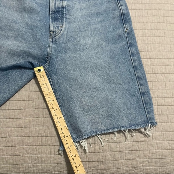 a.n.a. Highest Rise 90's Denim Bermuda 9'' inseam Size 6 - Picture 9 of 11